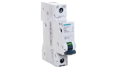 Produktbild von Siemens Automat C 0,5A 5SL61057 230/400V 6kA 1p