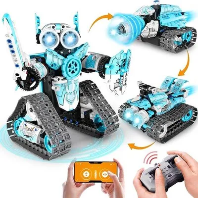 Produktbild von Robot-Baukasten - Roboten - Selbstbausatz - Experimentierkasten - DIY-Baukasten