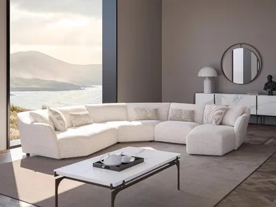 Produktbild von Luxus Wohnzimmer Ecksofa U-Form Set Garnitur Couchtisch Neu Möbel