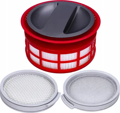Immagine prodotto di Set di filtri Sillar 1x filtro HEPA + 2x prefiltri lavabili – Ricambio per Xiaomi Roborock H6