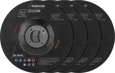 Produktbild von PARKSIDE PERFORMANCE® Winkelschleiferzubehör 125 mm