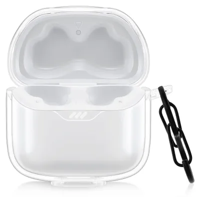 Produktbild von kwmobile Hülle für JBL Tune Flex Case - TPU Silikon Schutzhülle - Kopfhörer Cover - Transparent