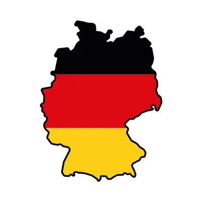 Produktbild von Aufkleber Länderkarte Deutschland Umriss I 14,5 x 11 cm I PKW LKW I kfz767