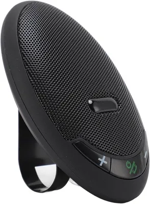 Obrázek produktu pro Bluetooth 5.0, bezdrátový reproduktor do auta, stereo handsfree telefon s hlasovou asistencí a automatickým připojením, nabíjecí Bluetooth sluneční clona