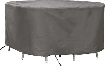 Produktbild von Wasserbeständige Gartenmöbelabdeckung Rundes Set (M) Grau Ø 200 x 85 cm Wasserfest