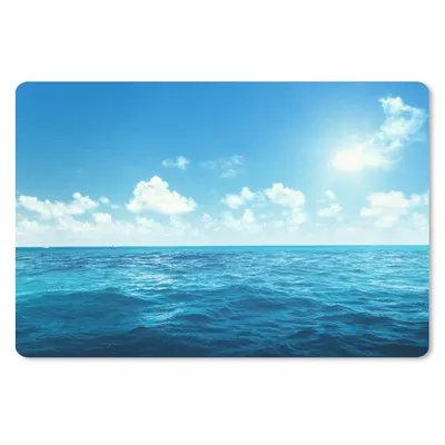Produktbild von MuchoWow® Mauspad Mousepad Meer - Himmel - Sonne 27x18 cm - Mousepads - Maus Mat - Pad - Mausunterlage - Büroartikel - Desk Matten
