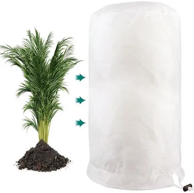 Obrázok produktu pre Zimná ochrana pre rastliny 80 x 100 cm, priedušná, opakovane použiteľná, biela
