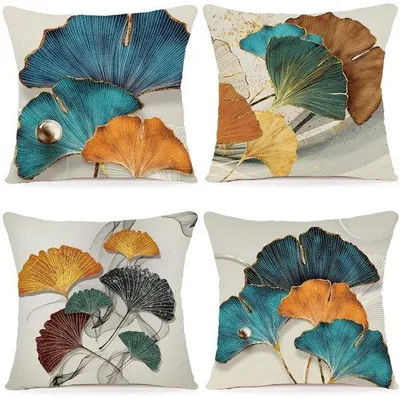 Image de Lot de 4 vitrines - Motif géométrique - 50 x 50 cm