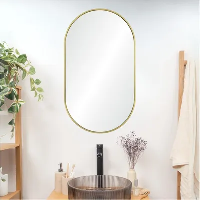 Immagine prodotto di Specchio ovale 40x70cm PEPPER