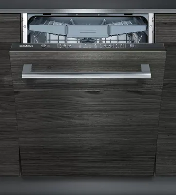 Produktbild von Siemens iQ100 SN615X03EE, Voll integriert, Standardgröße (60 cm), Schwarz, Tasten, 1,75 m, 1,65 m