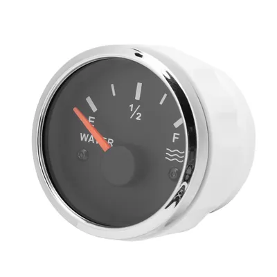 Obrázok produktu pre 52 mm meradlo hladiny vody z nehrdzavejúcej ocele – ukazovateľ hladiny vody v lodnej nádrži