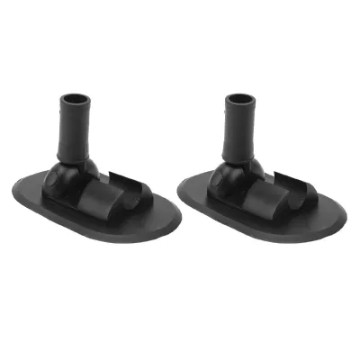 Produktbild von 2 Stück aufblasbare Bootszelt-Basis aus PVC, 180 Grad drehbar, Kajak-Verdeck-Montagebasis für Ruderboote und Schnellboote