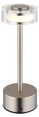 Produktbild von LED Tischleuchte, Touchdimmer, Akku, CCT, H 23,5 cm