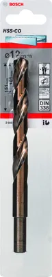 Immagine prodotto di Punta per metallo HSS-Co, DIN 338, 12 x 101 x 151 mm, confezione da 1 pz