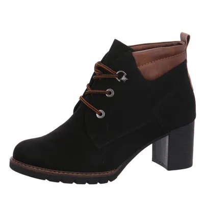 Produktbild von Marco Tozzi Damen Schnürer in Schwarz, Größe 37