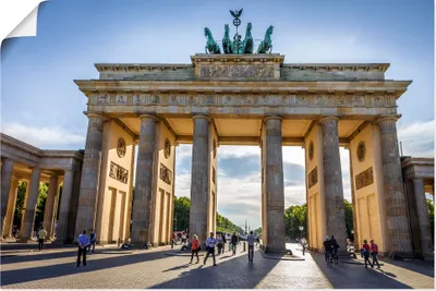 Produktbild von ARTland Poster Brandenburger Tor in Berlin Größe: 60x40 cm