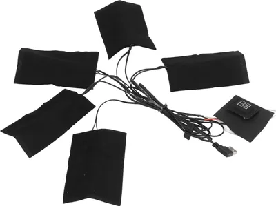 Image de Coussin chauffant électrique en tissu 3 vitesses Température réglable Coussin chauffant USB pour hommes femmes