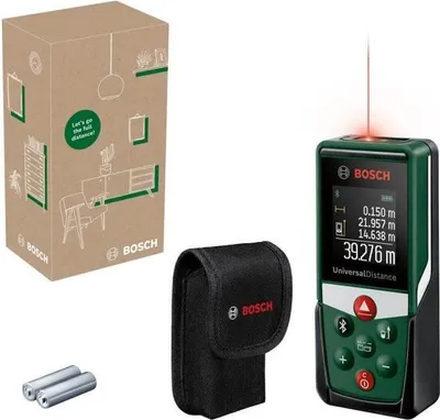 Zdjęcie produktu dla Dalmier Laserowy Bosch UniversalDistance 40C, Zasięg 40m, Łączność Bluetooth