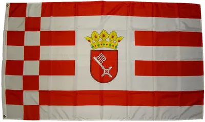 Image de Drapeau Brême 90 x 150 cm Drapeau drapeau tempête Bundesland