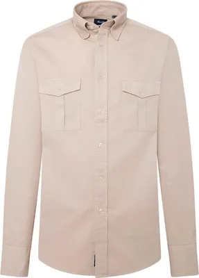 Produktbild von FaÇonnable Fm301918 Langarmhemd Beige L Mann Beige L