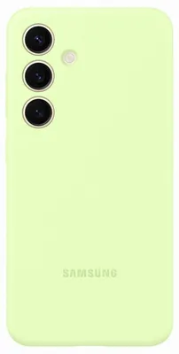 Productafbeelding van Samsung Originele Silicone Backcover voor de Samsung Galaxy S24 - Light Green