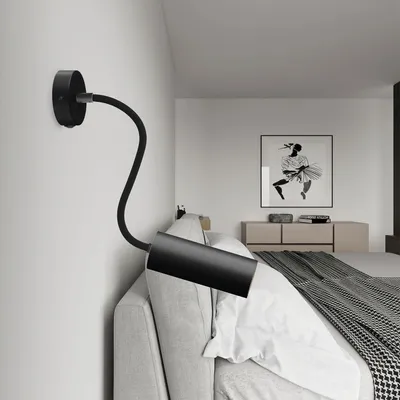 Image de Creative Cables - Lampe Fermaluce Flex 30 avec mini-rosace, interrupteur et spot avec abat-jour Tub-E14