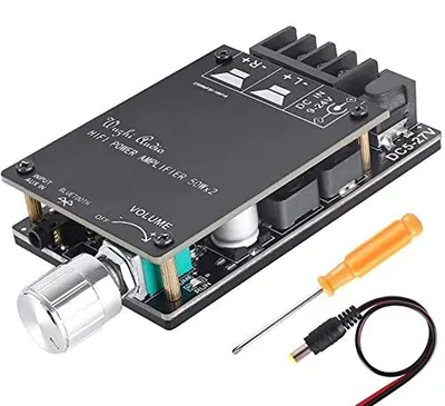 Obrázok produktu pre Bluetooth zosilňovač, modul, doska, 2x50W, digitálny stereo audio zosilňovač