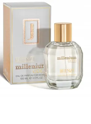 Produktbild von Jfenzi Millenium Gold Women Eau de Parfum für Damen – Eleganter blumig-orientalischer Duft – 100 ml