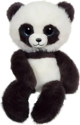 Image de Peluche Gipsy Toys Panda Leggies noir