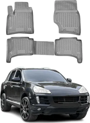 Produktbild von OMAC Fußmatte Gummi TPE für PORSCHE Cayenne (9PA)