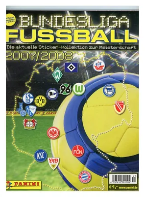 Obrázek produktu pro Panini Bundesliga 07/08 –  samolepky – Album