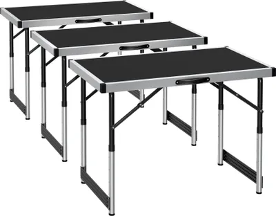 Image de 3 tables à tapisser - noir