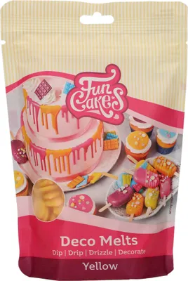 Produktbild von FunCakes Deco Melts - Gelb 250g