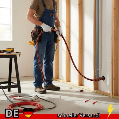Produktbild von Elektrischer Drahtseinfädler 5 10 15 20 25 30 50 M Elektriker-Einfädelgerät