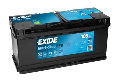 Obrázok produktu pre Exide Start-Stop EFB 12 V 105 Ah 950 A EL1050