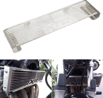 Obrázek produktu pro Nerezová mřížka chladiče, vhodná pro Yamaha XJR1300 1998-2008, snadná instalace, odolná ochrana