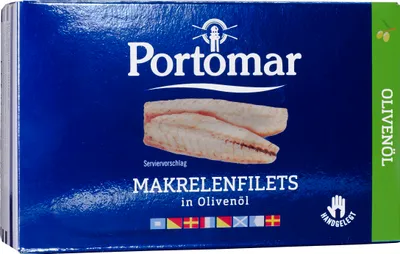 Immagine prodotto di Filetti di sgombro in olio d'oliva