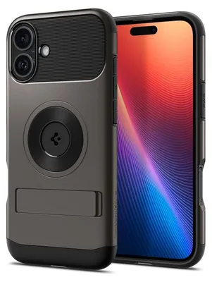 Zdjęcie produktu dla Spigen Slim Armor Magsafe, Gunmetal - Iphone 16