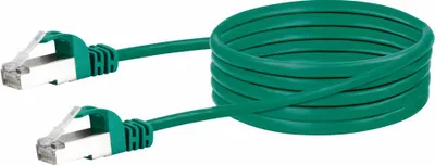 Produktbild von Schwaiger CKB6010 059, 1 m, Cat6, SF/UTP (S-FTP), RJ-45, RJ-45, Grün