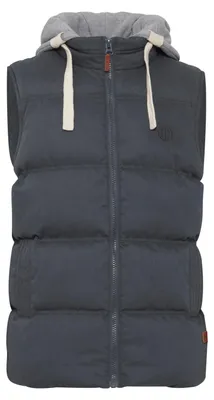 Produktbild von BLEND BHJens Herren Weste Steppweste Outdoor Weste mit Kapuze Stehkragen Eingrifftaschen Regular fit