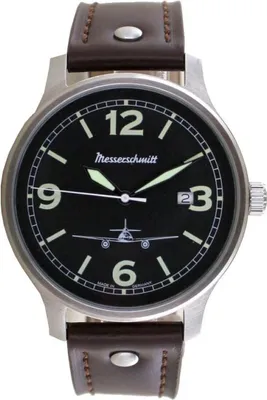 Produktbild von Aristo Herren Messerschmitt Uhr Fliegeruhr ME42-262 Leder