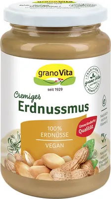 Produktbild von granoVita Erdnussmus