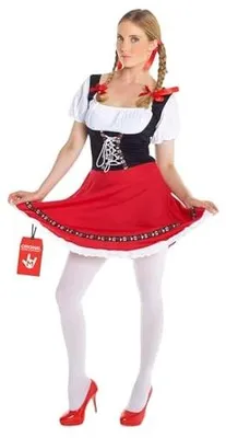 Zdjęcie produktu dla Sukienka dirndl strój do spodnie skórzane tradycyjny niemiecki