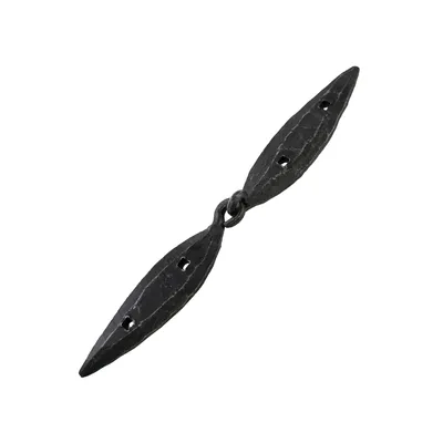 Produktbild von handgeschmiedetes Scharnier oder Truhenband blattform