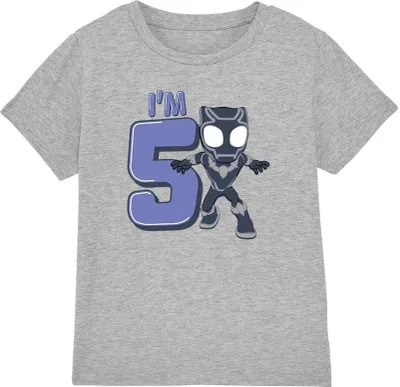 Produktbild von Black Panther - T-Shirt für Kinder - 5. Geburtstag TV3974 (116) (Sport Heide)