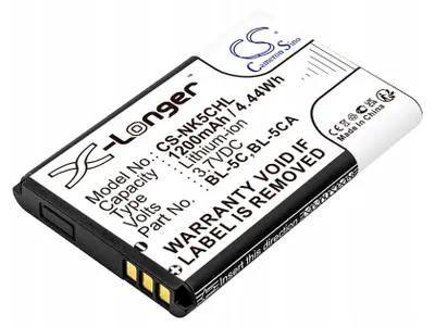 Image de Batterie pour Nokia 1208, 1110, 2310 (equ.BL-5CA) 1200mAh
