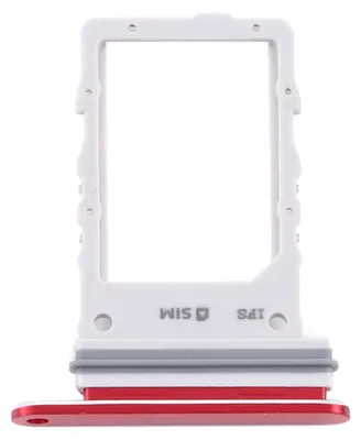 Image de Support pour carte SIM pour Samsung Galaxy Note 10 5G, rouge - Plateau pour carte SD - Pièce de rechange
