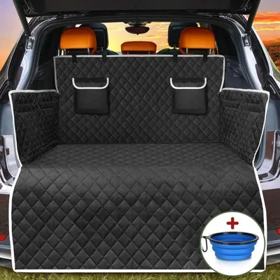 Produktbild von Universelle Kofferraumschutzabdeckung und Hunde-Kofferraummatte fš¹r SUVs. Wasserdichte und rutschfeste Autoabdeckung.