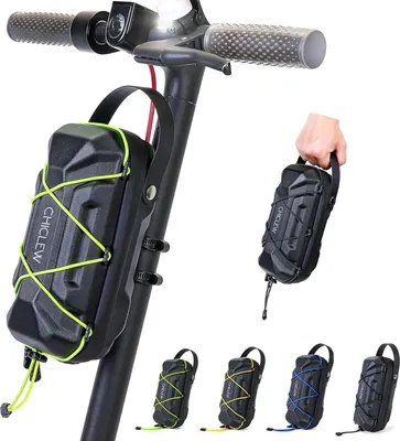 Produktbild von E-Scooter Tasche wasserdicht PolyurethanMaterial Große Kapazität & Hartschale EVA - Schwarz