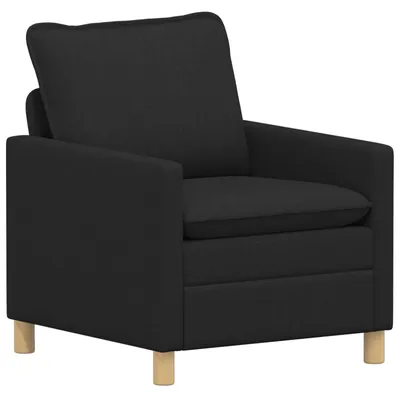Immagine prodotto di vidaXL Divano Nero 76 x 81 x 87,5 cm in tessuto